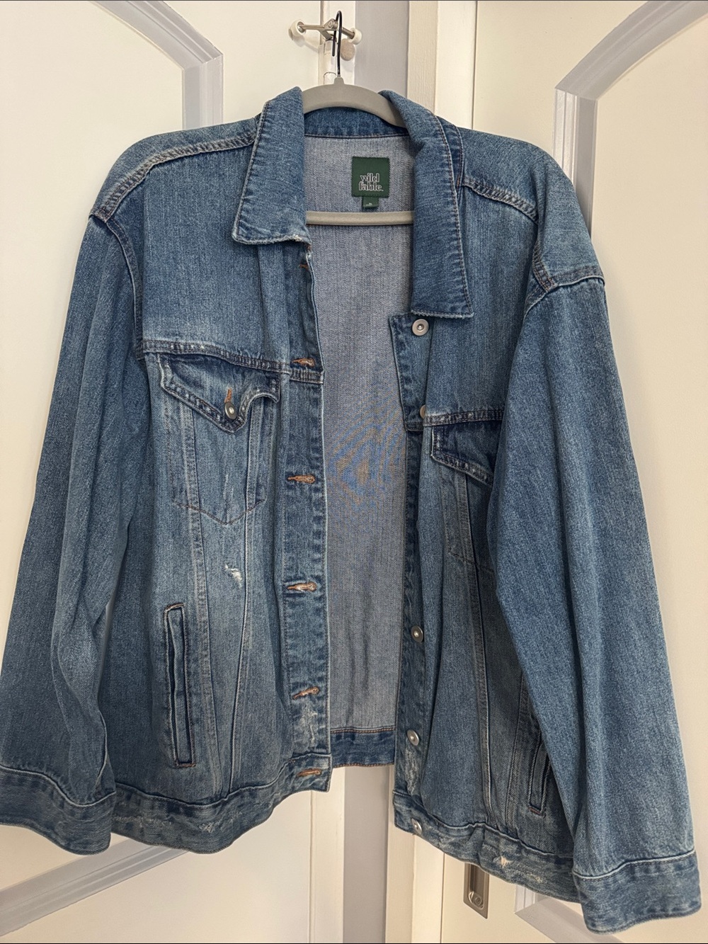 wild fable Light Blue Denim Jacket